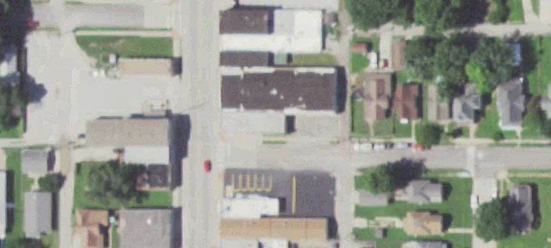 Corner Retail Building with Vaults