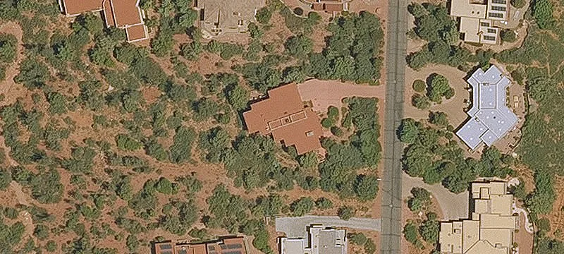 Flag-Shaped Building Lot