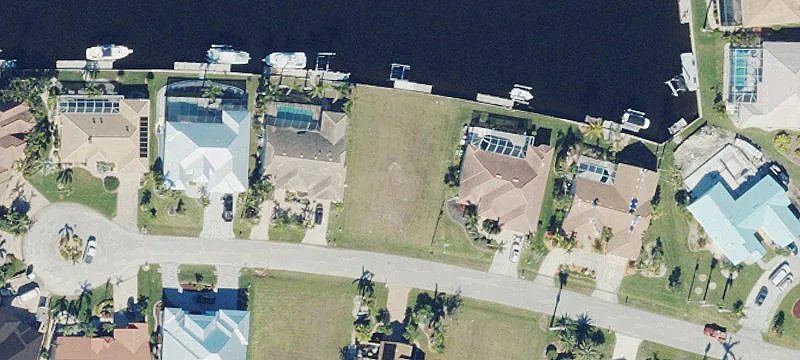 Improved Waterfront Dock-Access Lot