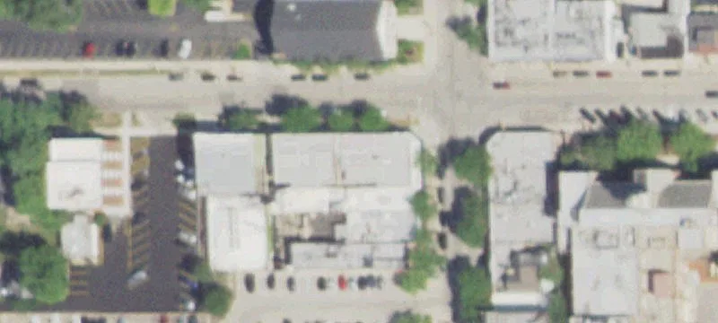 Corner Retail Storefront with Apartments