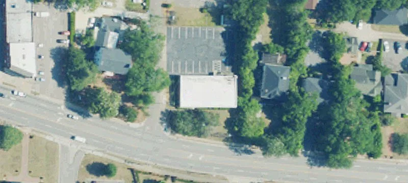Brick Office Building with Parking