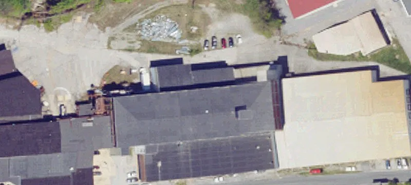 Three-Story Industrial Warehouse Building