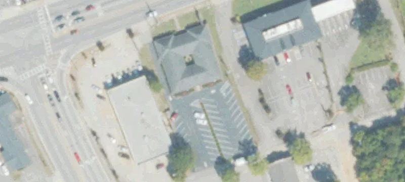 Bank Building with Drive-Thru