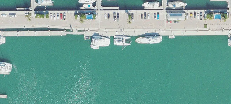 Custom Houseboat at Marina