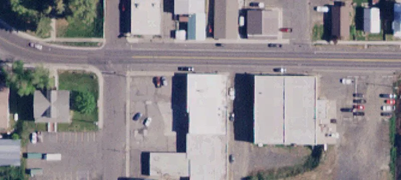 Two-Story Corner Retail Strip Center