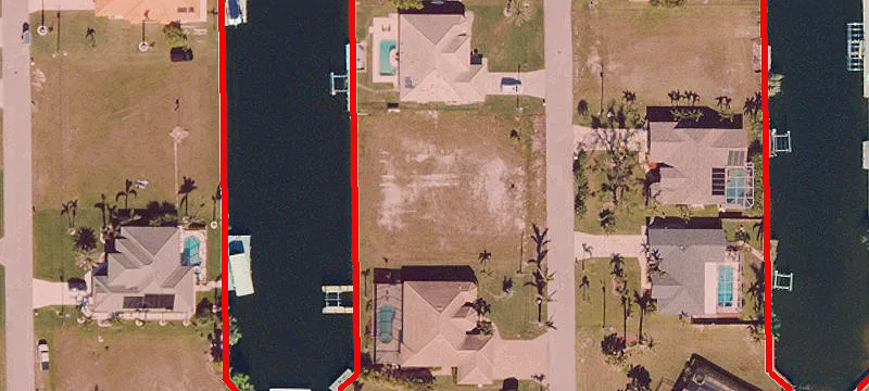 Gulf-Access Waterfront Building Lot