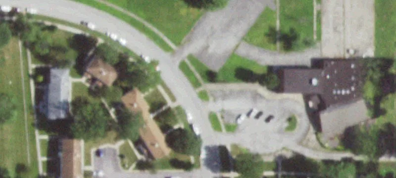 Multifamily Zoned Brick Building Site