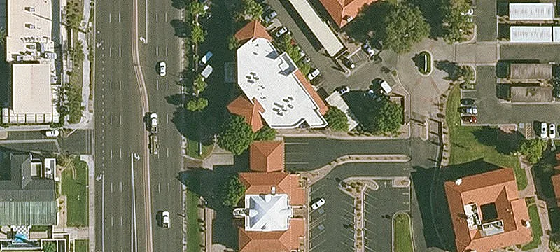 Standalone Office Building with Signage