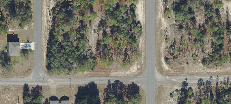 Corner Residential Lot in Citrus Springs