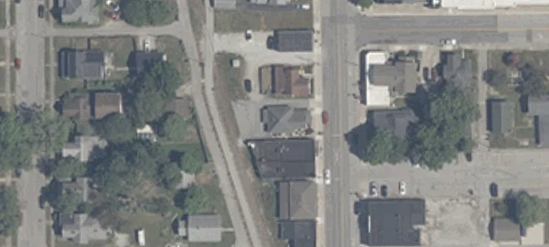 Mixed-Use Building at Intersection