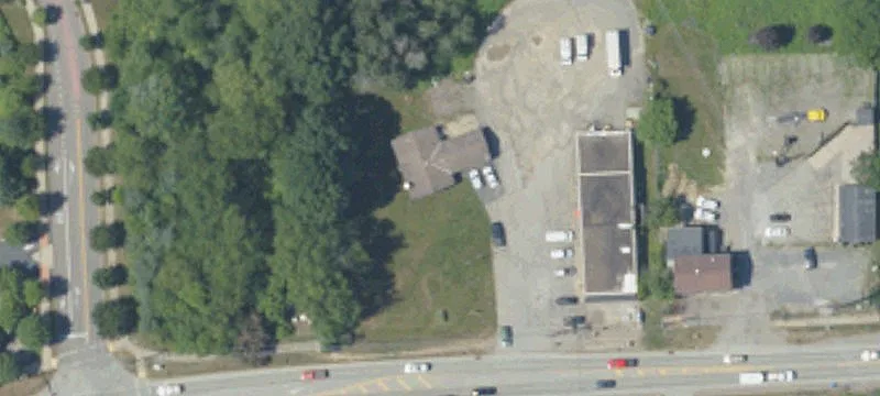Commercial Land with Retail Building