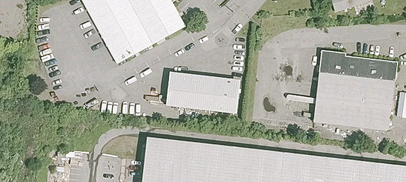 Drive-In Warehouse with Offices