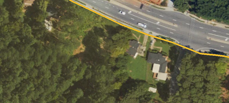 Flat Partially Cleared Development Lot