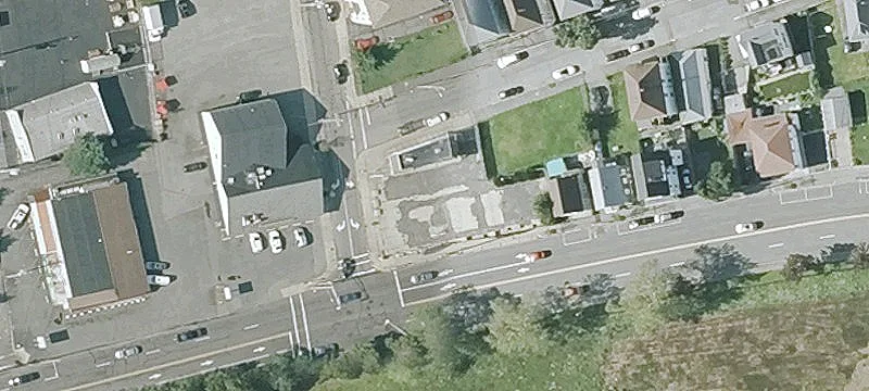 Former Gas Station with Adjacent Lot