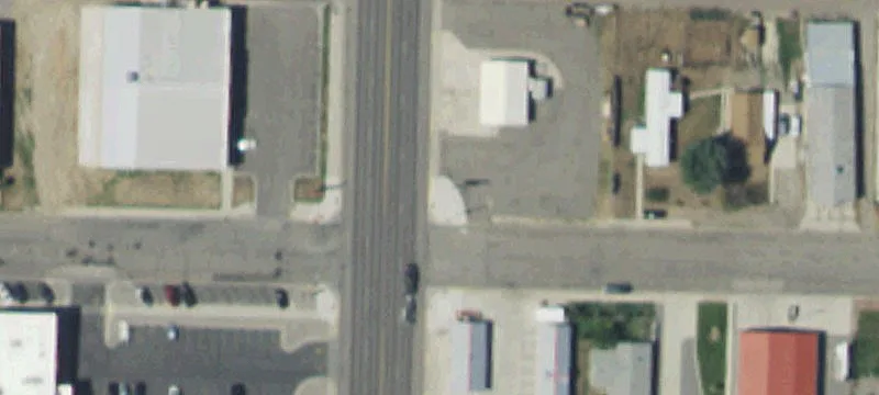 Highway Restaurant with Drive-Up Window