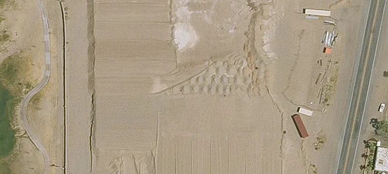 Rectangular Industrial Land Parcel