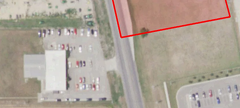 Commercial Land Tract with Highway Frontage