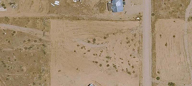 Desert Land with Mountain Views