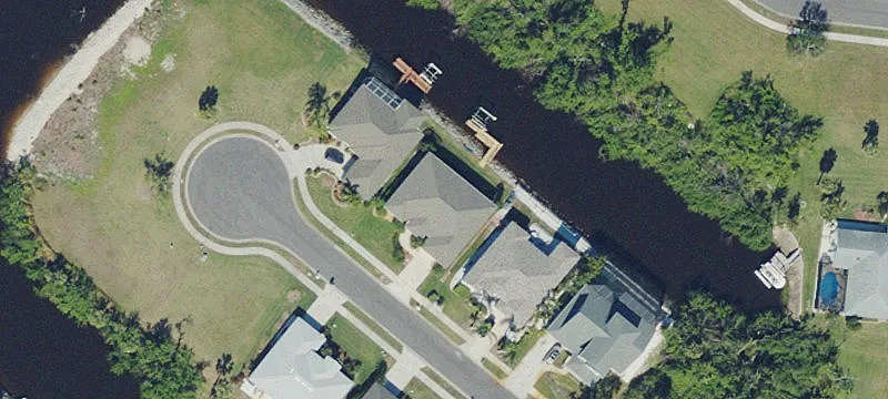 Waterfront Residential Corner Lots