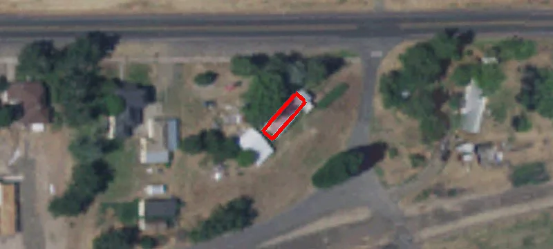 Corner Commercial Land with Existing Shop