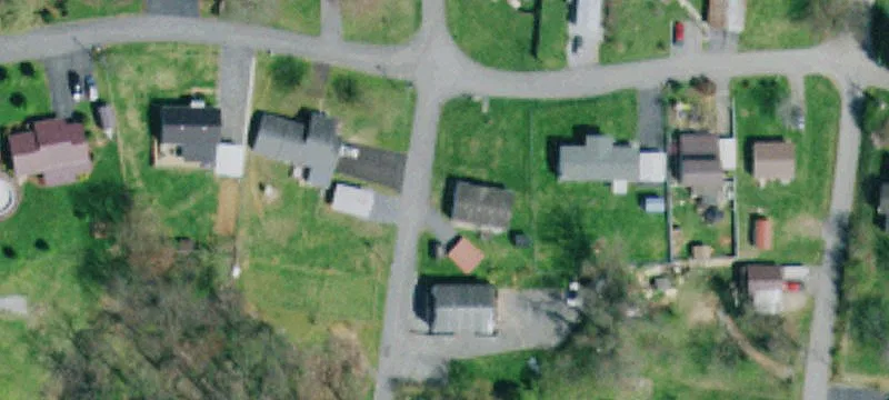 Cleared Double-Lot Building Site