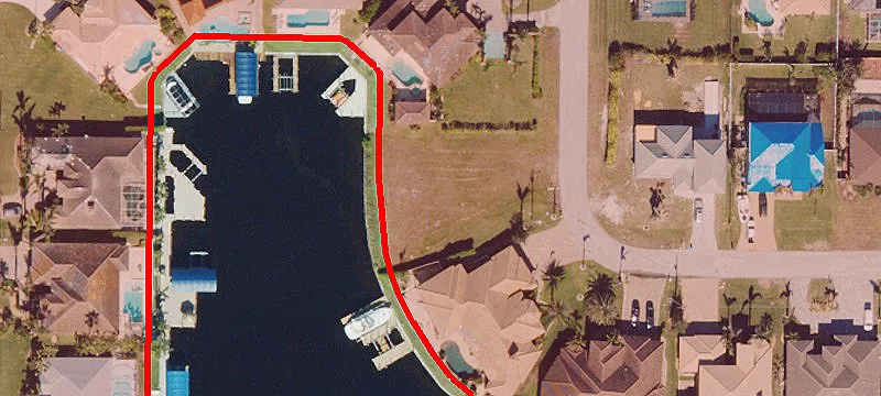 Gulf Access Waterfront Land Lot
