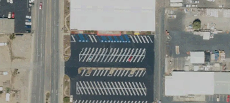 Sprinklered Retail Building with Parking