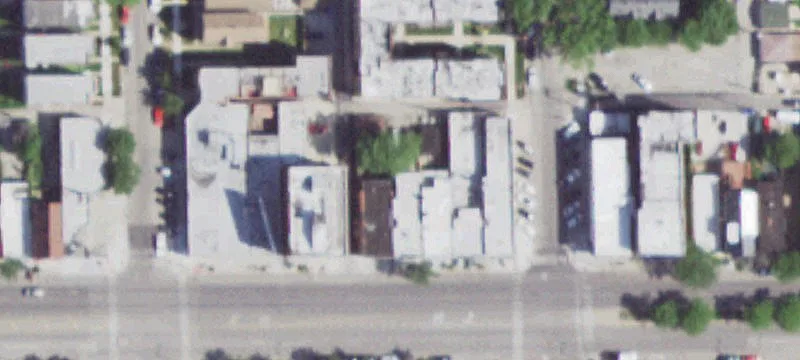 Two-Story Brick Mixed-Use Building