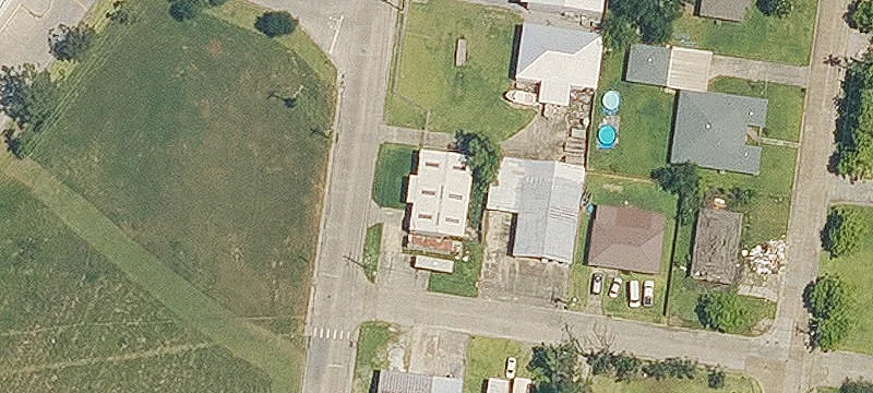 Corner-Lot Warehouse Building