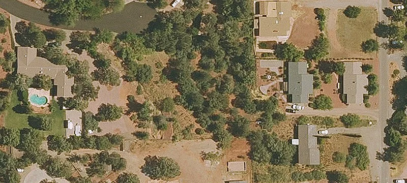 Flat Cul-de-Sac Home Site