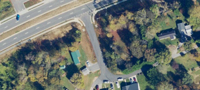 Fenced Auto Repair and Car Lot
