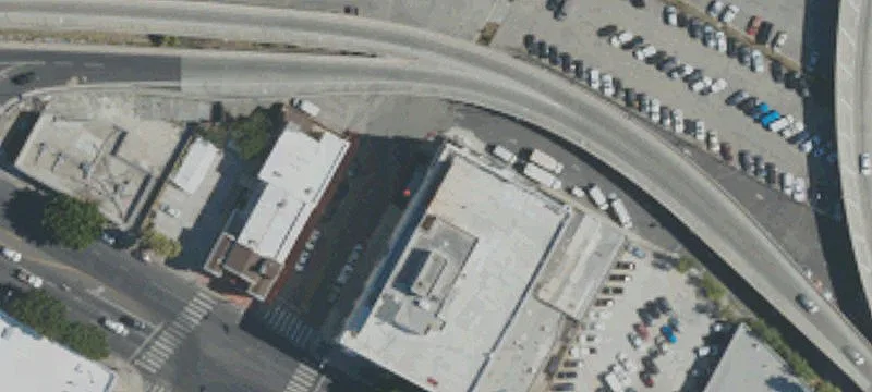 Paved, Gated Industrial Storage Yard