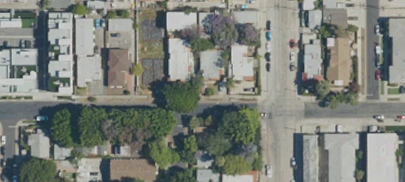 Hollywood Apartment Building