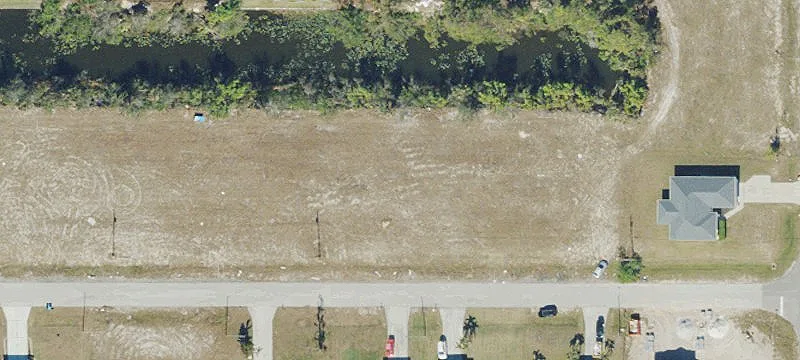 Cleared Waterfront Canal Lot