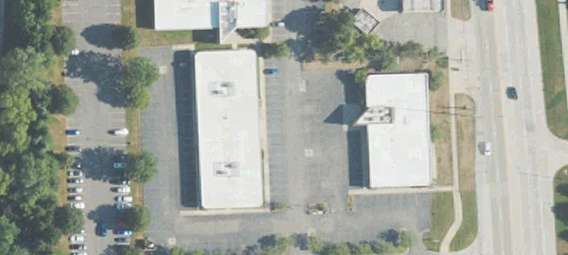 Signalized Corner Office Building