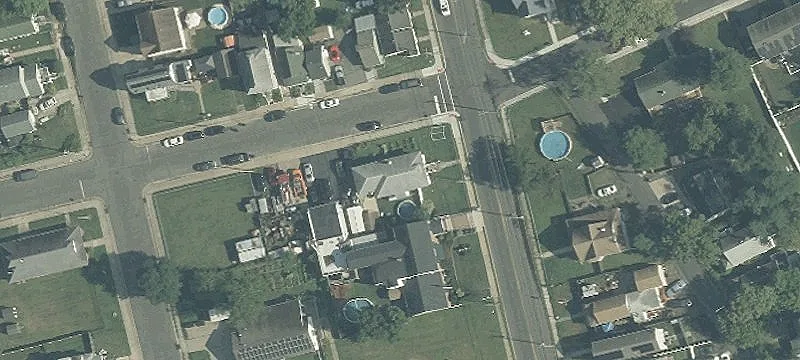 Corner Development Land with Existing Structure