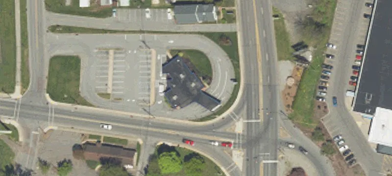 Freestanding Bank Branch with Drive-Thru