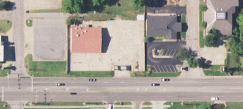 Former Restaurant Property with Sign