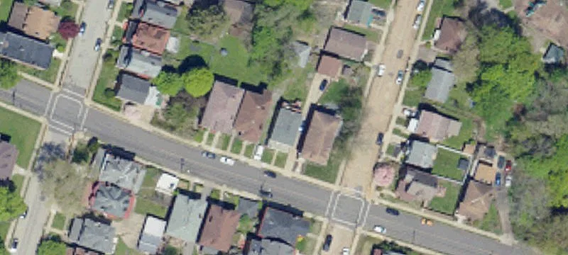 All-Brick Triplex with Detached Garage
