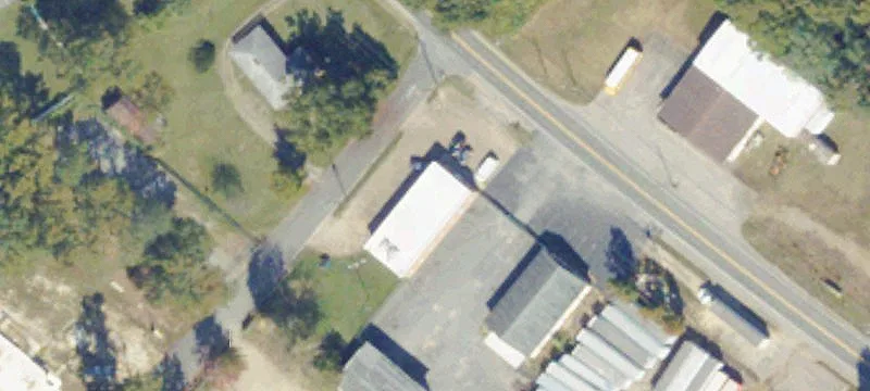 Brick Office Building with Parking