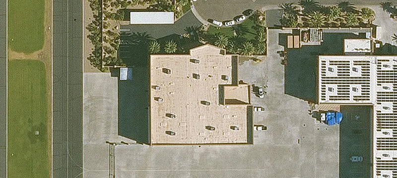 Office Building with Air-Conditioned Hangar