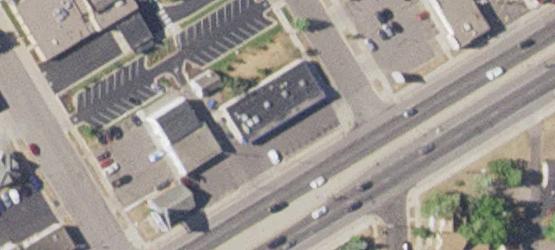 Highly Visible Strip Mall