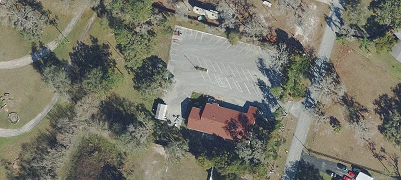 Fenced Church Facility with Parking