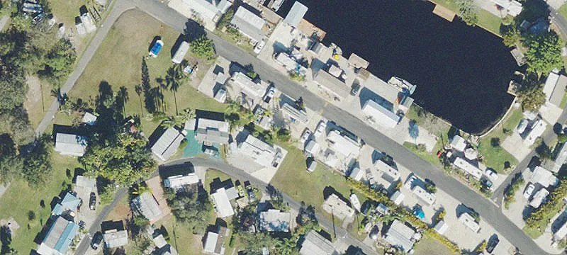 Concreted RV Lot in Gated Resort