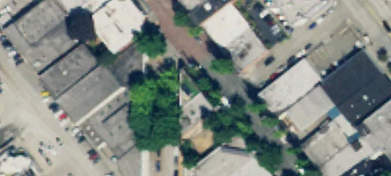 Two-Story Flatiron Retail Building