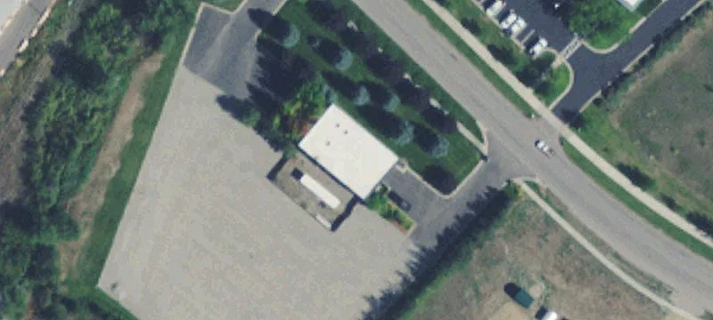 Flex Space with Fenced Storage Yard