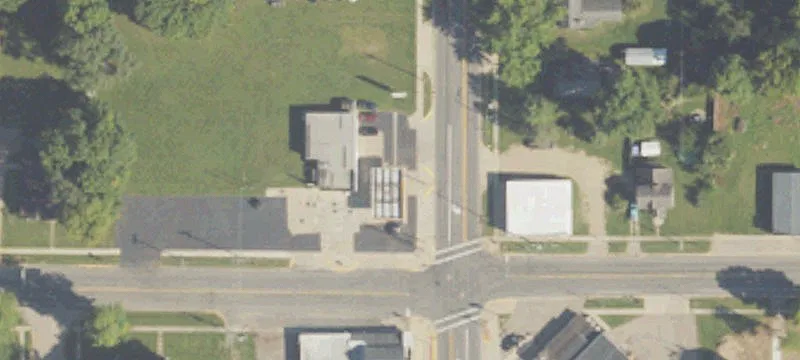 Warehouse with Paved Parking Lot