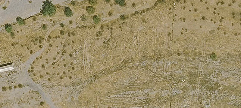 Desert Homesite Backing Wash