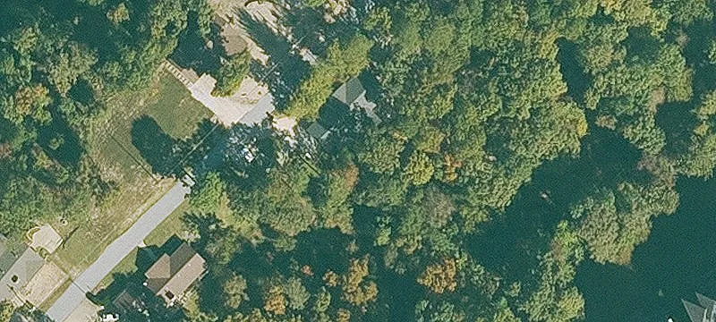 Sloped Waterfront Homesite Land