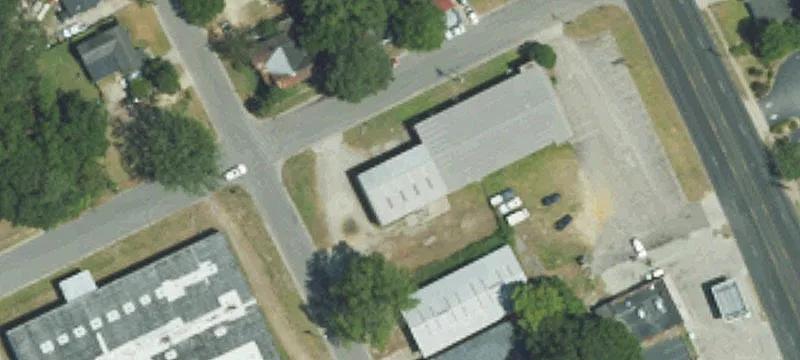 Warehouse with Roll-Up Doors